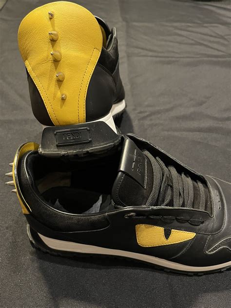 fendi spike shoes|fendi ladies sneakers.